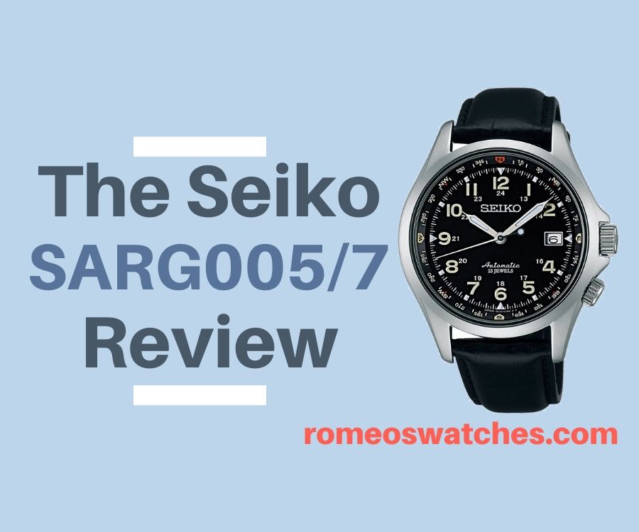 Tæl op Fugtig rapport The Seiko SARG005/007 Review & Strap Ideas - Romeo's watches