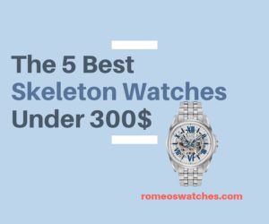Read more about the article 5 Best Skeleton Watches Under 300$