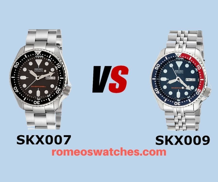 Seiko SKX007 vs SKX009: The 5 Main Differences