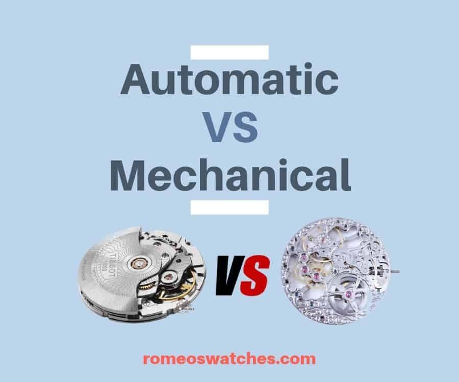 The Difference Between Automatic and Mechanical Watches