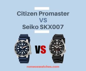 Read more about the article Citizen Promaster Diver vs Seiko Skx007
