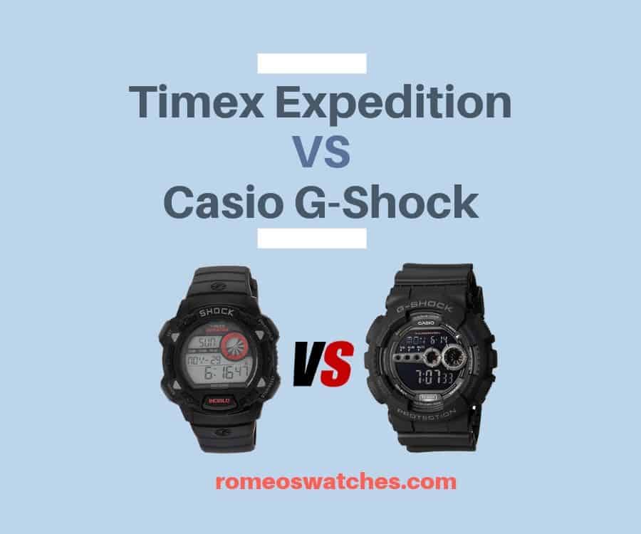 You are currently viewing Timex Expedition vs Casio G-Shock