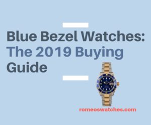 Read more about the article Blue Bezel Watches : The 2021 Buying Guide