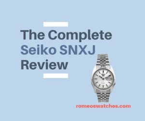 Read more about the article The Seiko SNXJ Review (SNXJ89, SNXJ90,SNXJ92, SNXJ94)