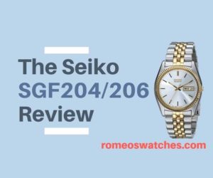 Read more about the article The Seiko SGF204/SGF206 Review
