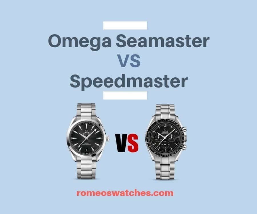 Omega Seamaster vs Speedmaster: The Full Breakdown
