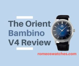 Read more about the article The Orient Bambino V4 Review