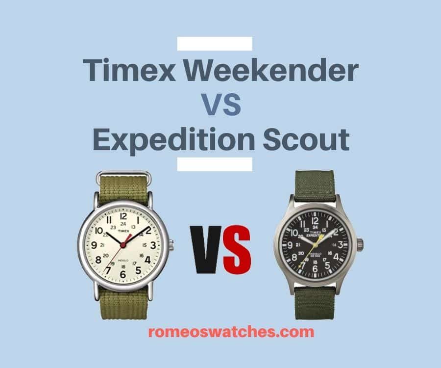 Timex Weekender vs Expedition Scout : The Full Analysis
