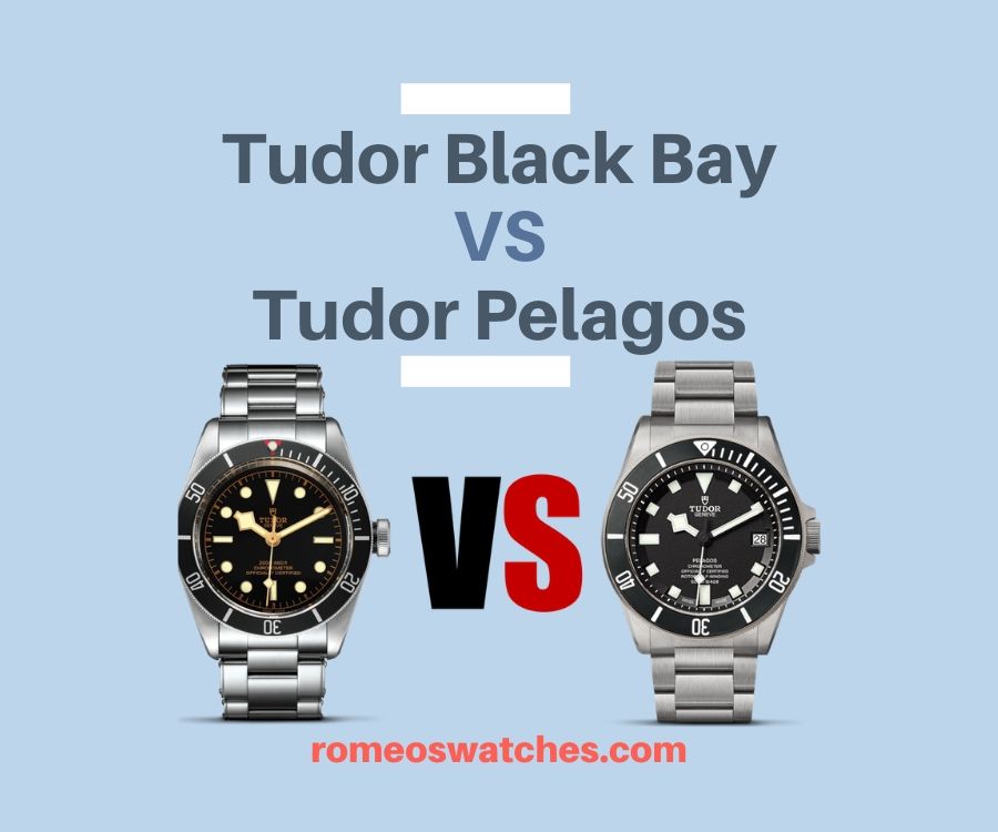 Tudor pelagos blue outlet vs black