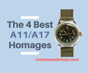 Read more about the article A-11/A-17 Spec (WW2 Watch) Homage: The 4 Best Alternatives