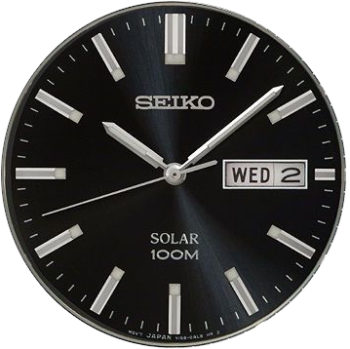 Seiko SNE093 dial closeup