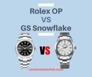 Read more about the article Rolex Oyster Perpetual vs Grand Seiko Snowflake: Affordable Luxury Showdown