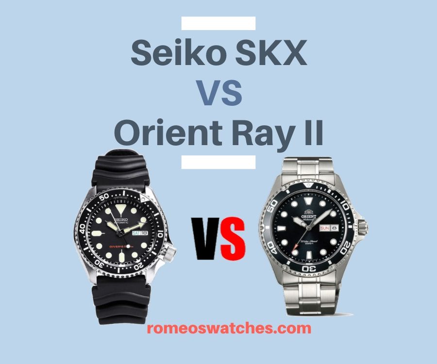 You are currently viewing Seiko SKX007/009 vs Orient Ray II: Battle of the Divers