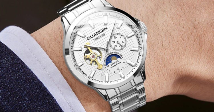 Guanqin Moonphase on wrist