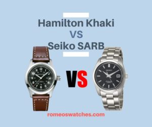 Read more about the article Hamilton Khaki Field vs Seiko SARB033: Which is best?