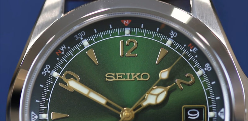Seiko SARB017 compass inner bezel