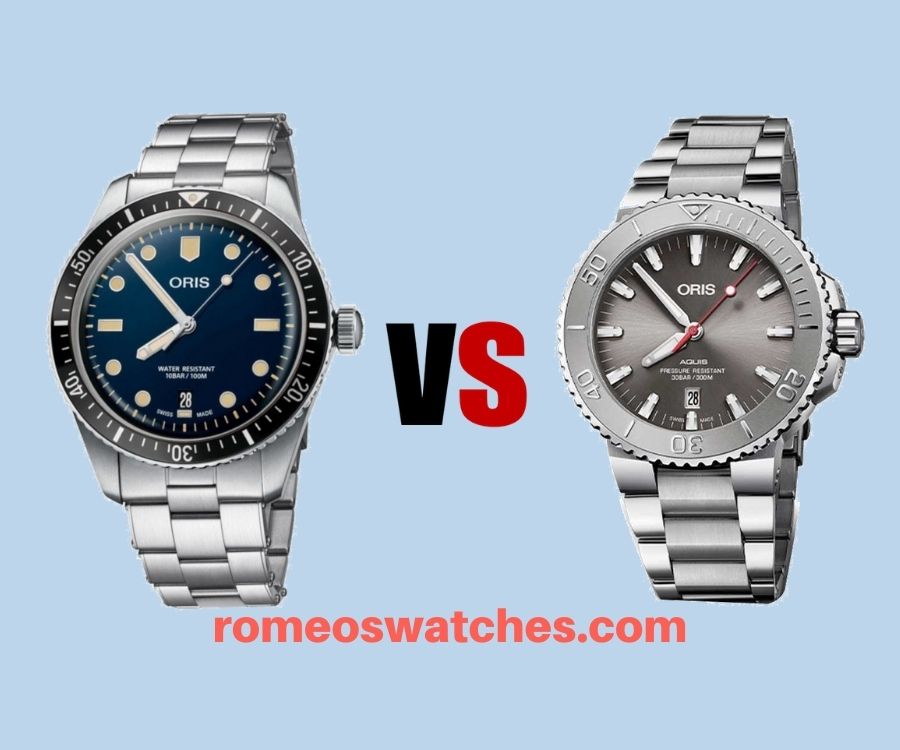 You are currently viewing Oris Divers 65 vs Aquis: 4 Major Differences