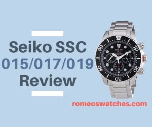 Read more about the article The Seiko Solar Diver Review (SSC015/07/19)